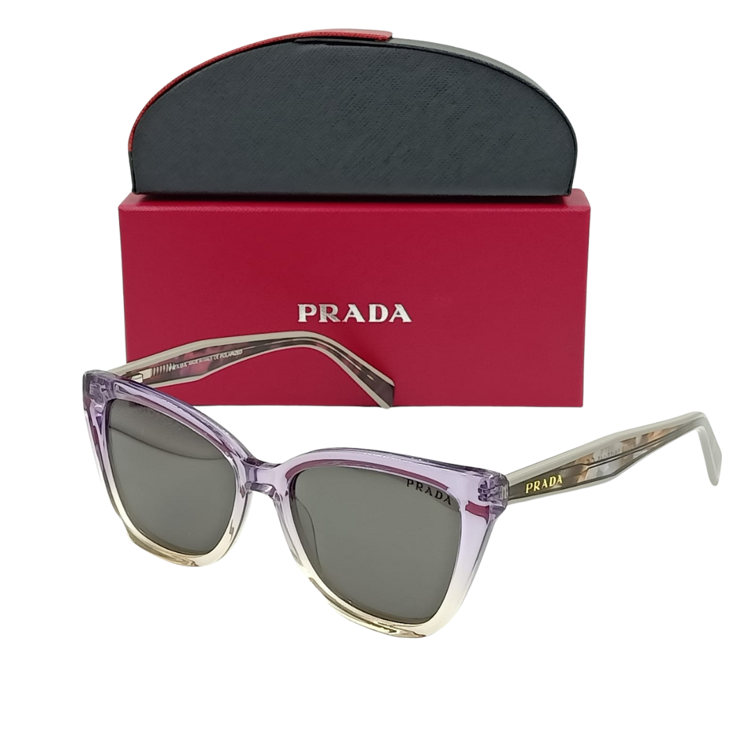 Lunettes de soleil Prada  PR4533S transparent/Noir