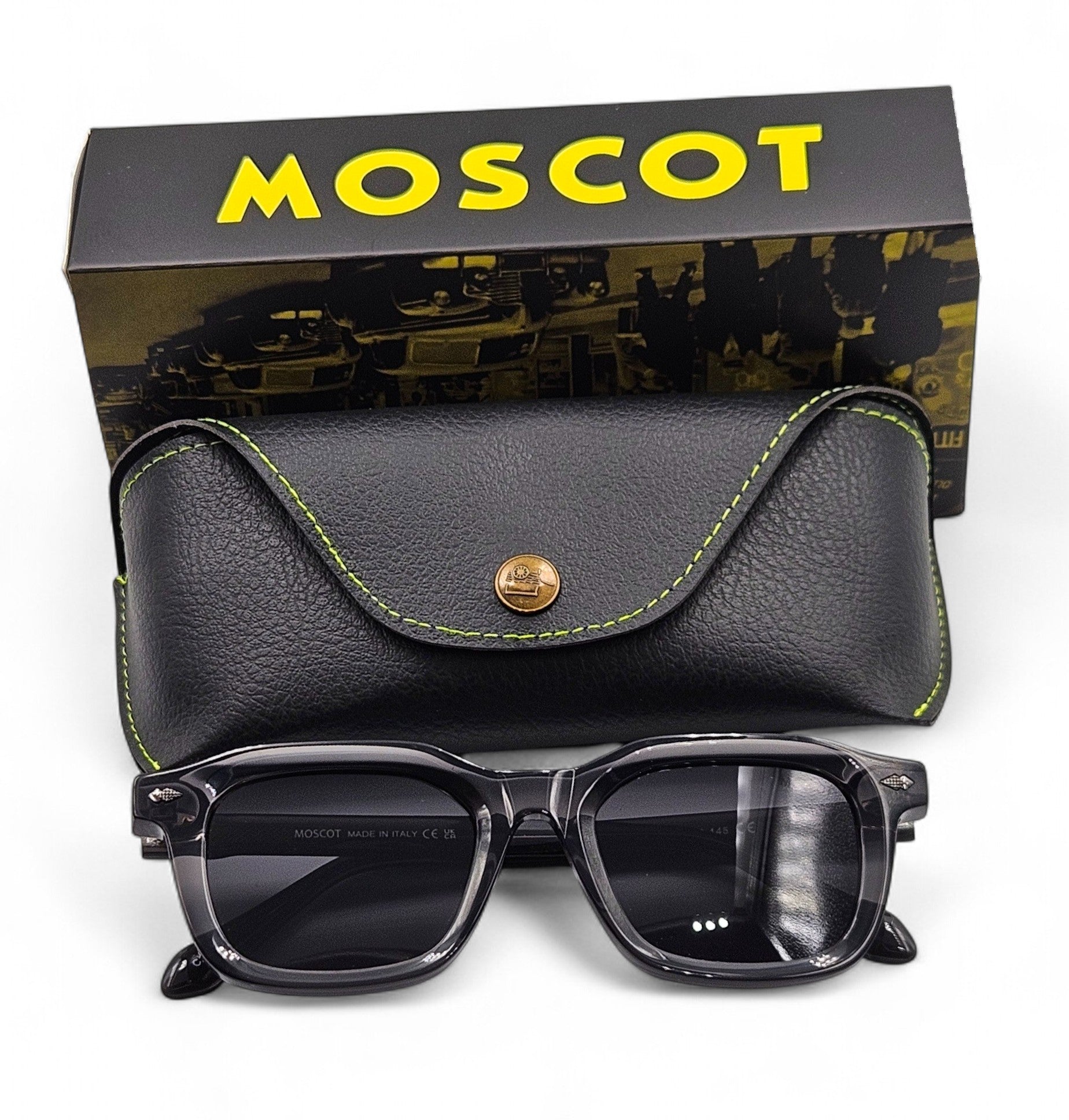 Lunettes de soleil MOSCOT F2688 Gris/noir
