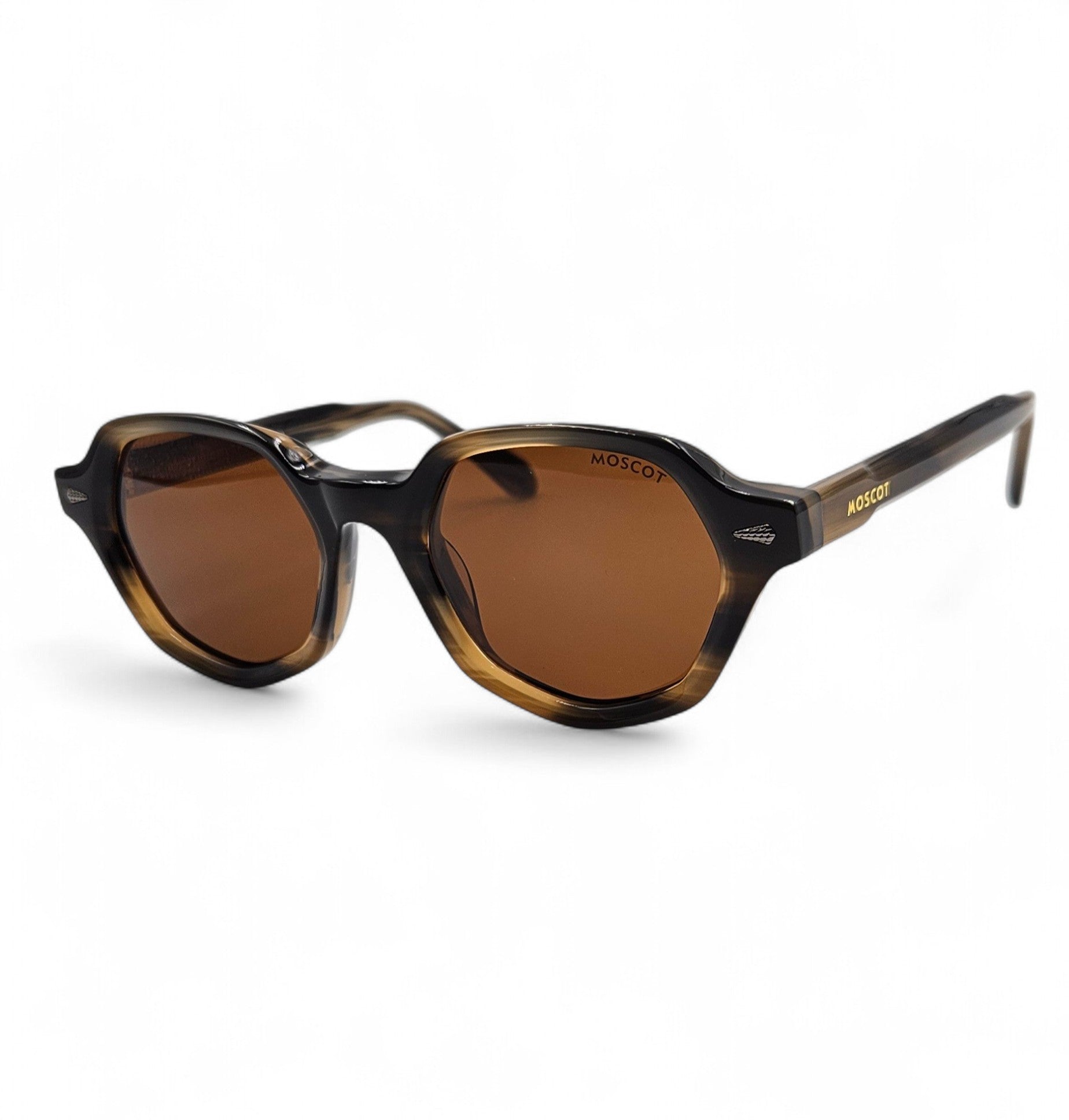 Lunettes de soleil MOSCOT F2689 Marron havne/Marron