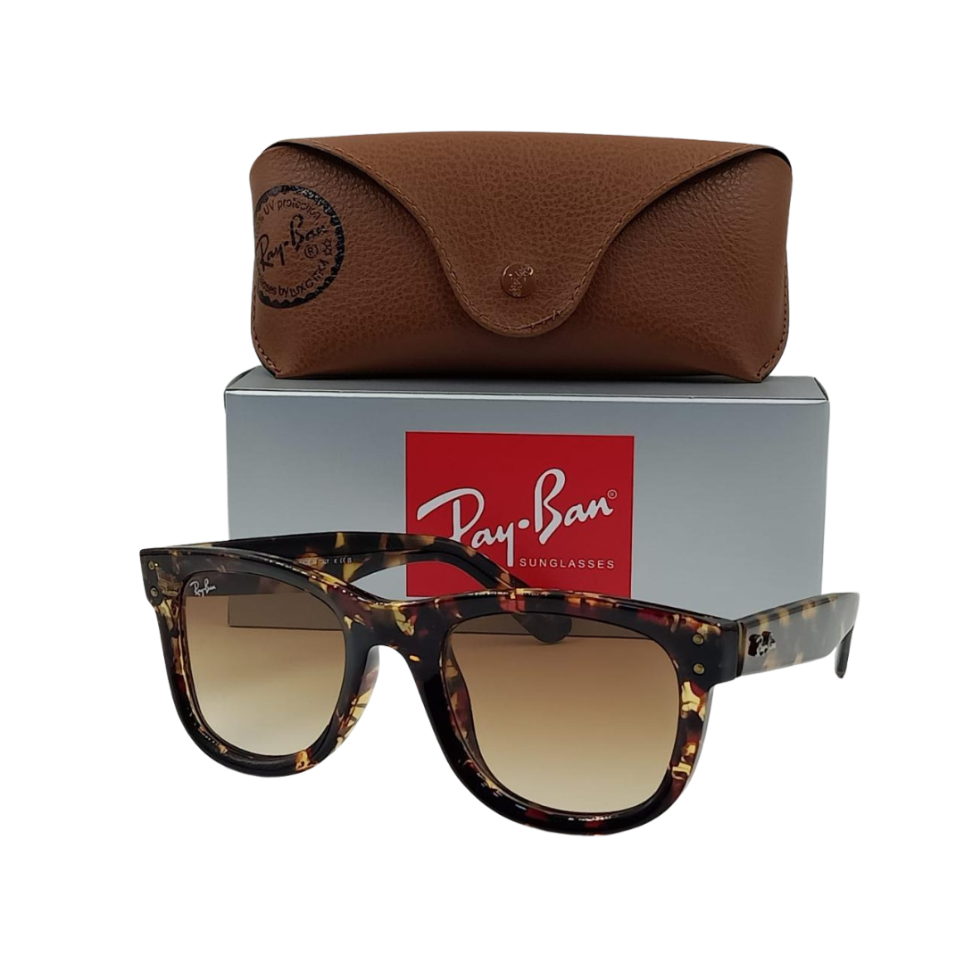 Lunettes de soleil unisex: RAY BAN-0502 marron havane
